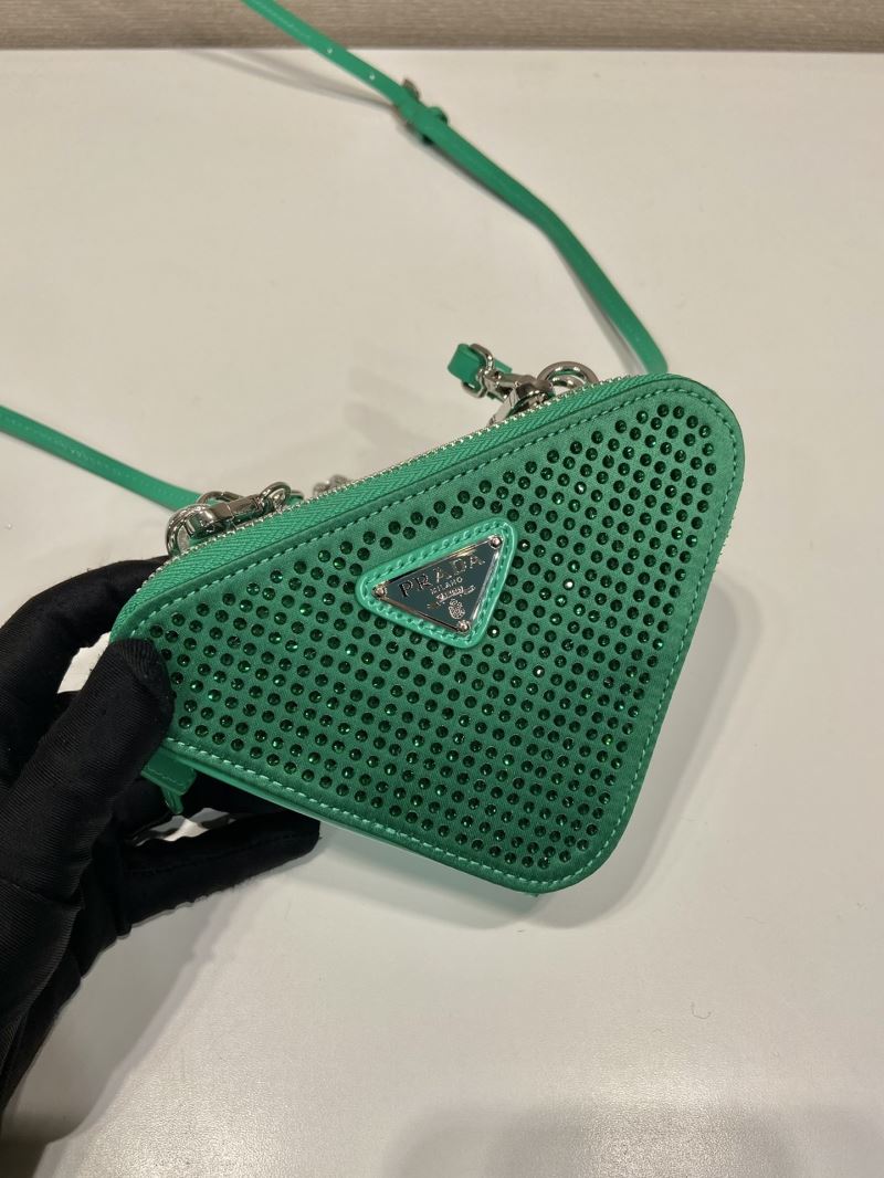 Pra*a triangle pouch